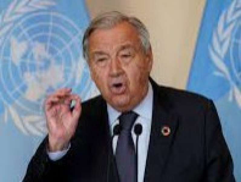 أنطونيو جوتيريش الأمين العام لمنظمة الأُمم المتحدة 