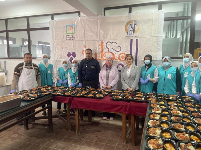 مبادرة”مطبخ المصرية” برنامج تدريب للسيدات بقرى حياة كريمة