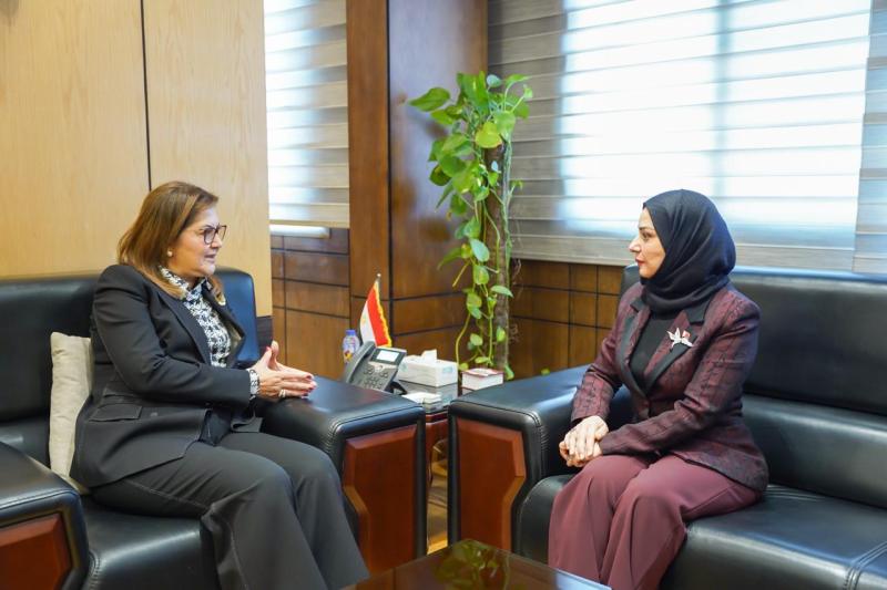 وزيرة التخطيط والتنمية الاقتصادية تبحث مع  سفيرة البحرين تعزيز التعاون المشترك