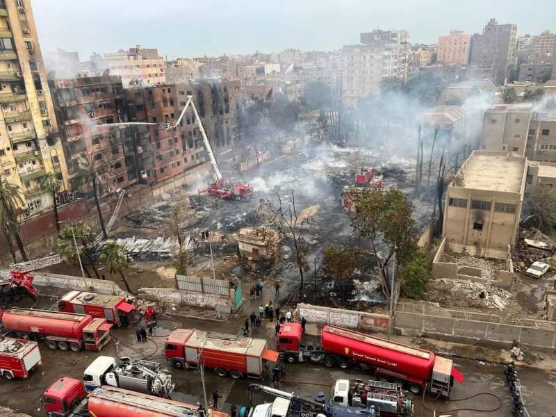 مسلسل ”المعلم” يتصدر مواقع التواصل بعد حريق ستوديو الأهرام