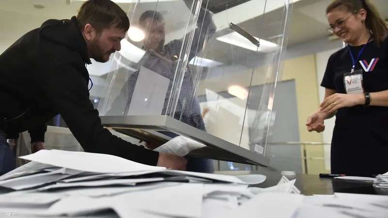 الرئيس الروسي بوتين يحصد 87.9 في المئة من الأصوات في الانتخابات الروسية