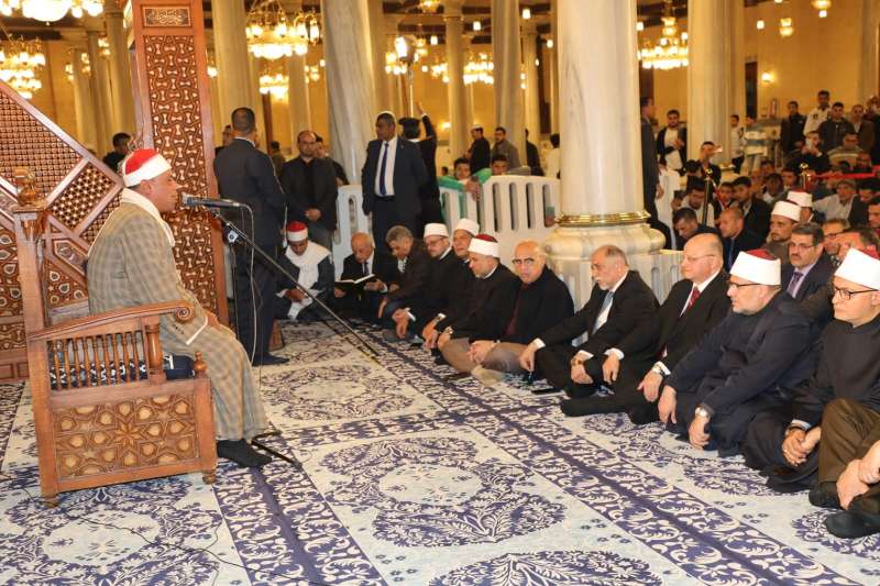 محافظ القاهرة يحضر احتفالية وزارة الاوقاف  بمناسبة ذكرى انتصارات العاشر من رمضان