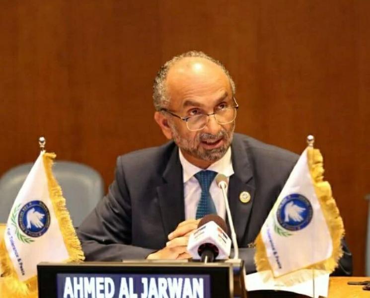  احمد الجروان  رئيس المجلس العالمي للتسامح والسلام