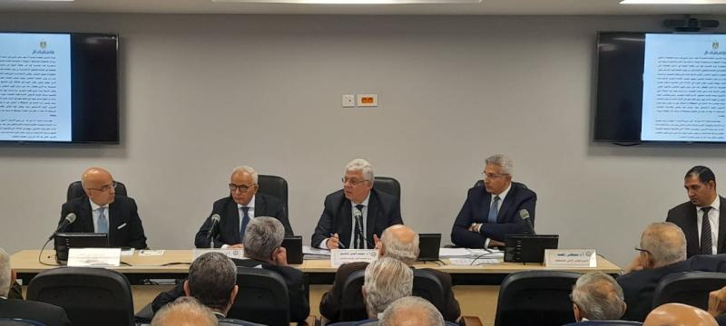 وزير التعليم العالي يرأس اجتماع المجلس الأعلى للجامعات بجامعة عين شمس
