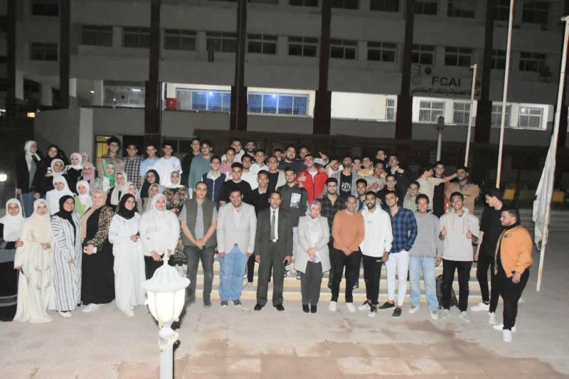 حفل إفطار جماعي لطلاب كلية الحاسبات والذكاء الإصطناعي جامعة مدينة السادات
