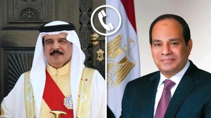 الرئيس السيسي يجري اتصالاً هاتفياً مع عاهل البحرين بمناسبة حلول عيد الفطر المبارك