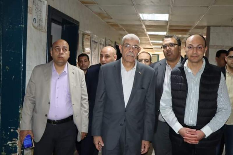رئيس جامعة المنوفية يتفقد المستشفيات الجامعية في أول أيام عيد الفطر المبارك