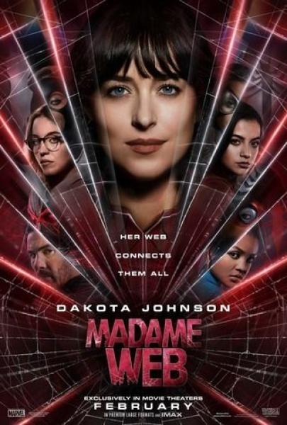 فيلم Madame Web يحقق 100 مليون دولار  في شباك التذاكر العالمي