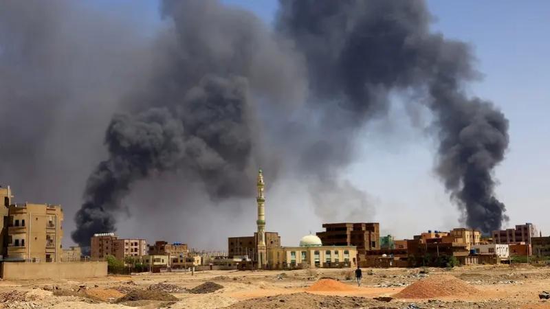 صورة للصراع الدائر في السودان