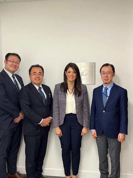 وزيرة التعاون الدولي تلتقي قيادات هيئة التعاون الدولي اليابانية «جايكا»