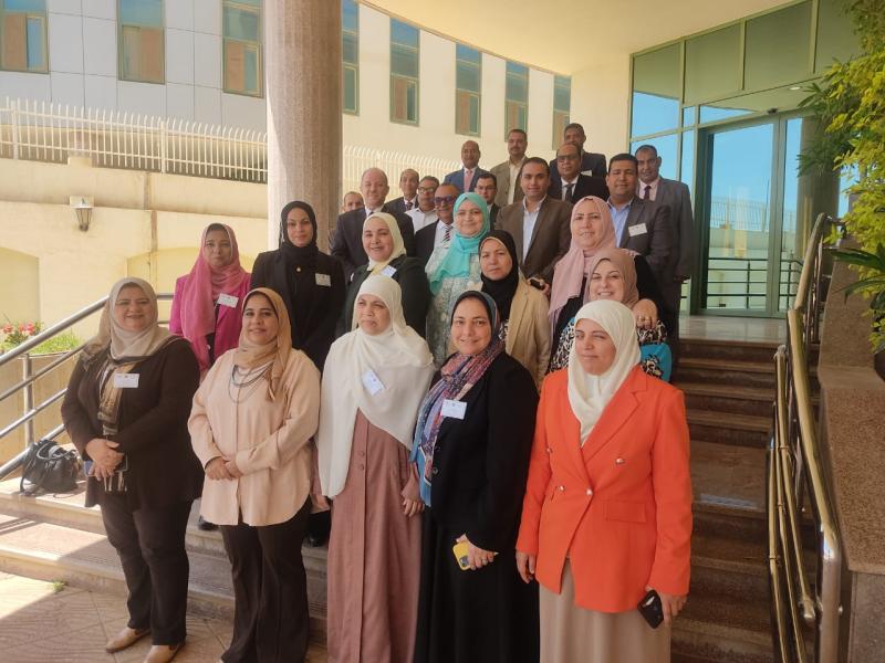 اللجنة الوطنية المصرية للتربية والعلوم والثقافة تُنظم دورة تدريبية حول ”تعزيز جودة أداء الإدارة التربوية في مواجهة الأزمات”