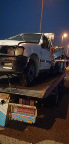 إصابة 13 شخصًا بحادث انقلاب سيارة ربع نقل بسوهاج ”صور”
