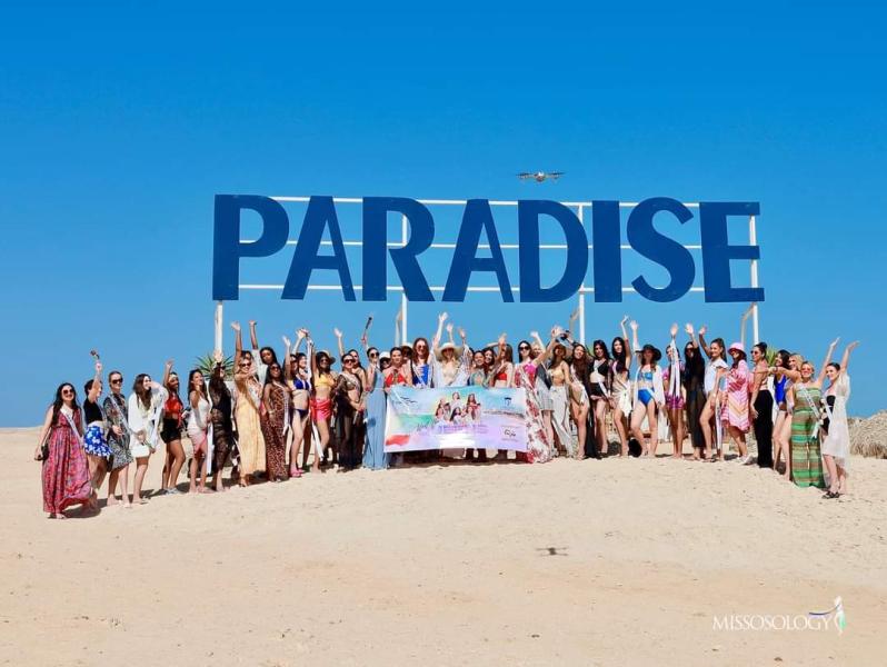 ملكات جمال العالم في رحلة بحرية لأجمل جزر الغردقة