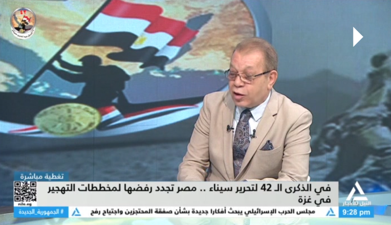 بالفيديو.. «شرشر» يطالب بتدريس دور الدبلوماسية المصرية في معركة تحرير سيناء بالمدارس والجامعات