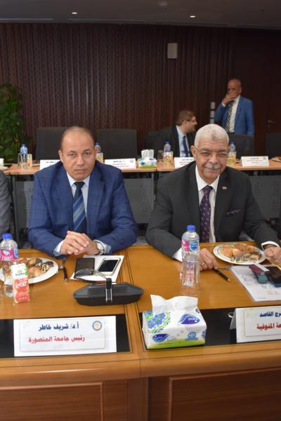 رئيس جامعة المنوفية  يشارك في إجتماع المجلس الأعلى للجامعات بالجامعة المصرية اليابانية للعلوم والتكنولوجيا