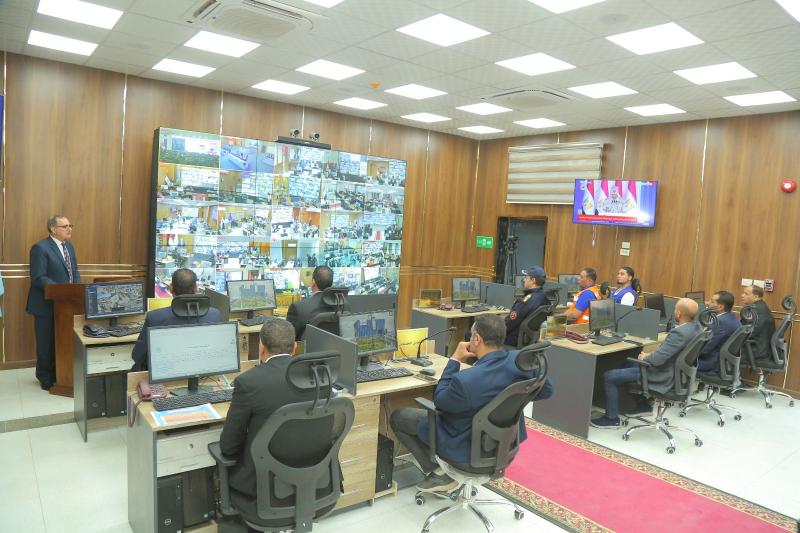 محافظ كفرالشيخ يعلن افتتاح الرئيس السيسى لمركز سيطرة الشبكة الوطنية للطوارئ والسلامة العامة