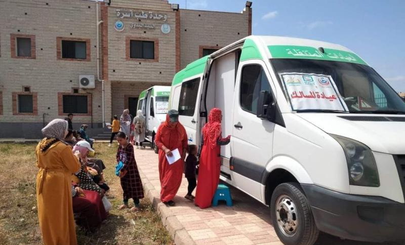 «صحة كفر الشيخ» تختتم تنظيم قافلة طبية مجانية بقرية السيد البدوي
