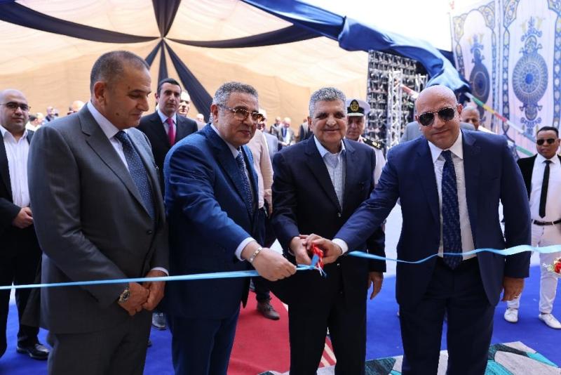 الفريق أسامة ربيع يشهد افتتاح مصنع ”مصر” لبناء القاطرات في شركة ترسانة جنوب البحر الأحمر