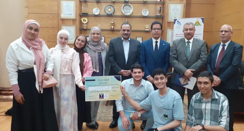 رئيس جامعة بنها يكرم الفائزين في مسابقة عباقرة الجامعة الموسم الخامس