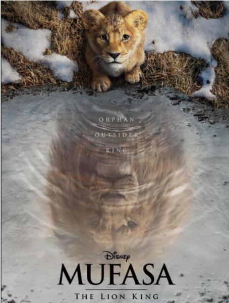 شاهد.. أول بوستر ترويجى لفيلم Mufasa: The Lion