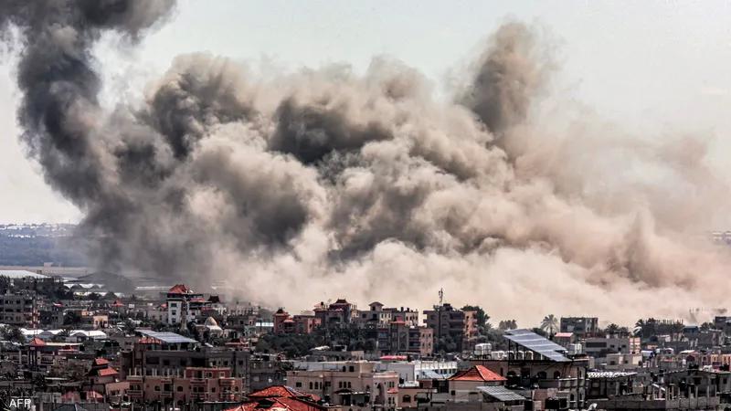 جانب من مشاهد دمار غزة المنكوبة