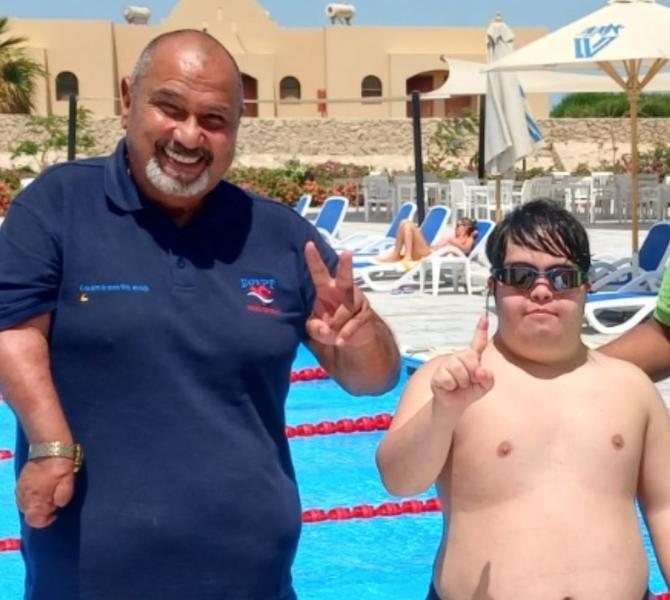 خالد شلبي : طموح واستعداد السباح السعودي يؤهله لعبور المانش
