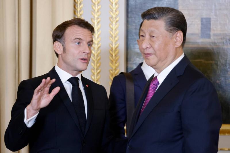 الرئيسان الصيني والفرنسي يدعوان لوقف فوري ومستدام لإطلاق النار في غزة  وتنفيذ ملموس ”لحل الدولتين”