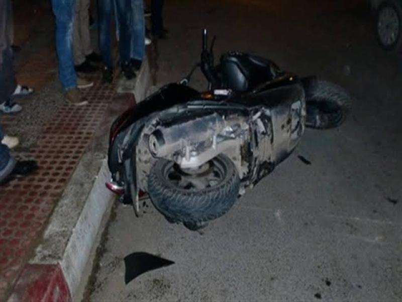مصرع صغير في حادث إنقلاب دراجة بخارية ببورسعيد
