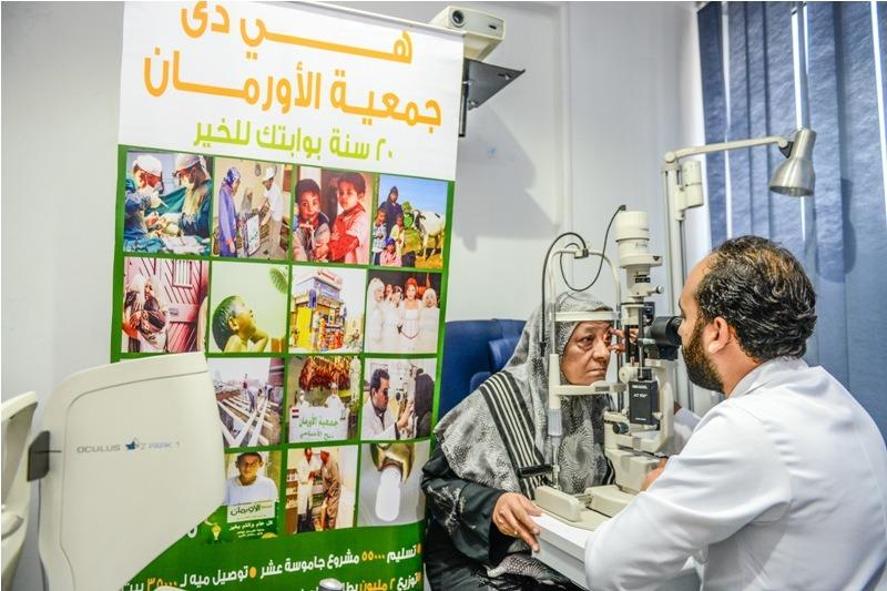 بني سويف: توقيع الكشف الطبي على 63 ألف مريض عيون من المواطنين الأولى بالرعاية