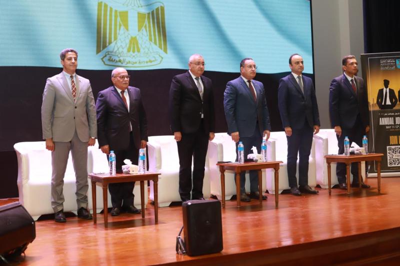 رئيس نقابة المهندسين بالإسكندرية في افتتاح الملتقى الهندسي للوظائف لعام ٢٠٢٤