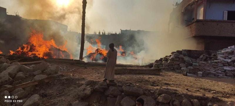 حريق في مخزن تعبئة تابع لشركة الإسكندرية للأدوية