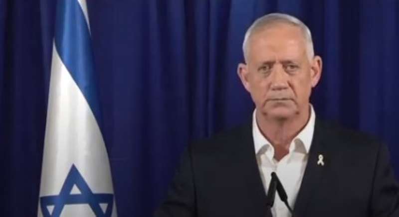 بيني جانتس وزير الحرب بحكومة الاحتلال الإسرائيلية