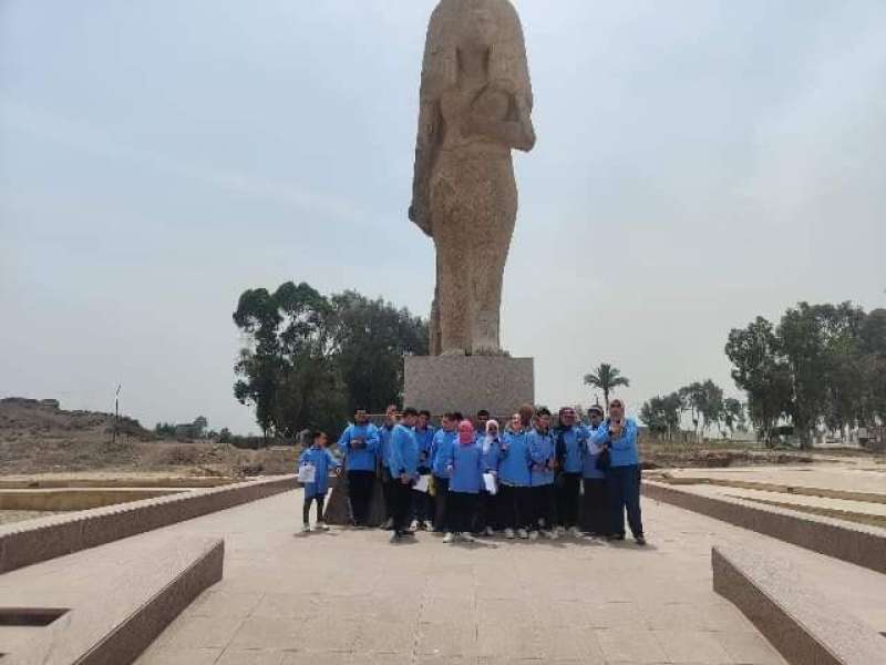 لجنة ذوى الهمم  بمحافظة الشرقية تنظم زيارة لطلبة مدرسة التربية الفكرية لمتحف تل بسطا