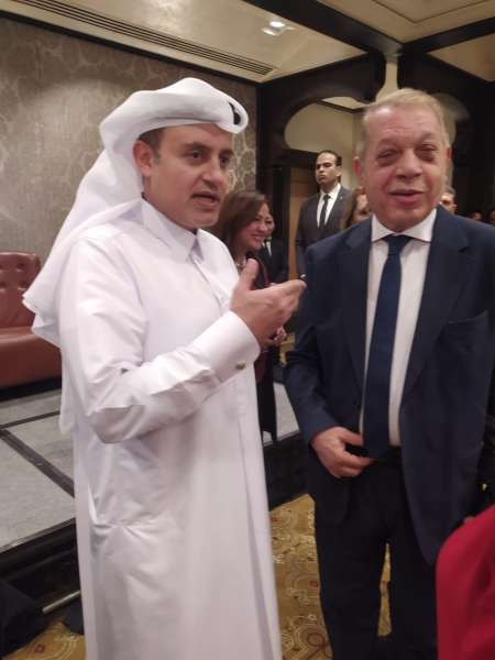 شرشر مع السفير القطري طارق الأنصاري