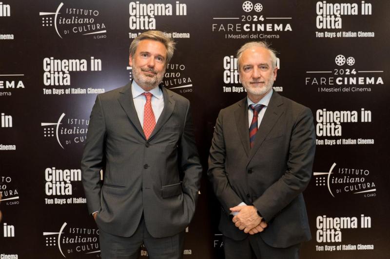 المعهد الثقافي الإيطالي يفتتح فعاليات مهرجانه ”Cinema in citta” وسط حضور جماهيري كبير