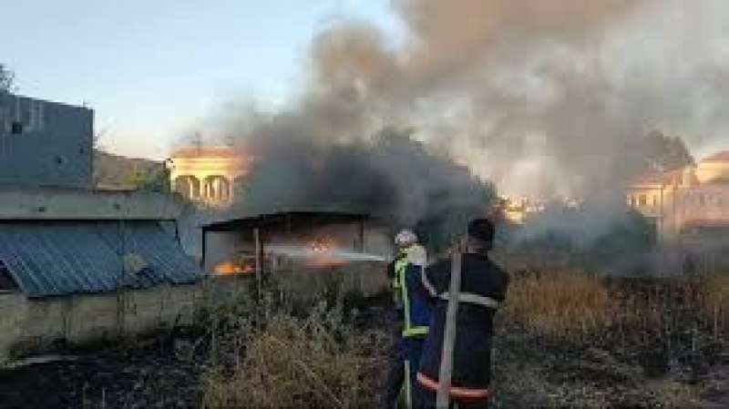 قوات الاحتلال تفشل في اعتراض مسيّرة أسفرت عن حريق بـ ” نهاريا”