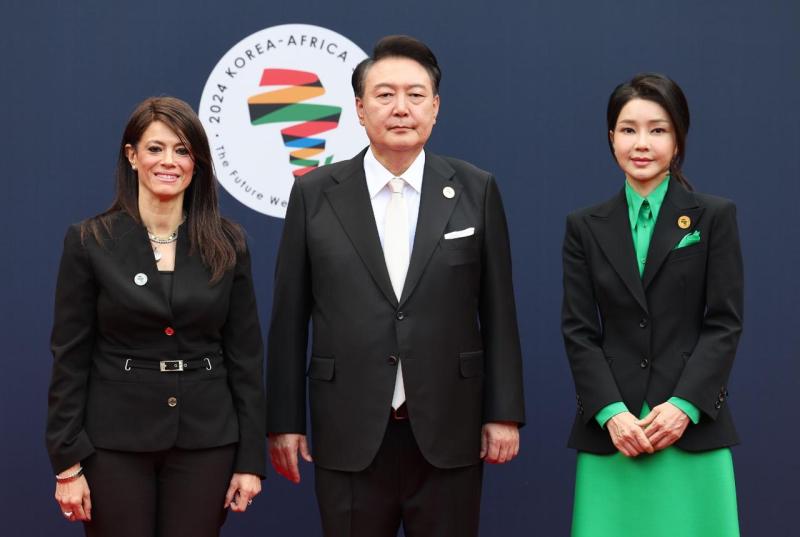 انطلاق أعمال القمة الكورية الأفريقية الأولى بمشاركة وزيرة التعاون الدولي