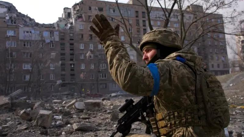 احد الجنود الروس في خاركيف