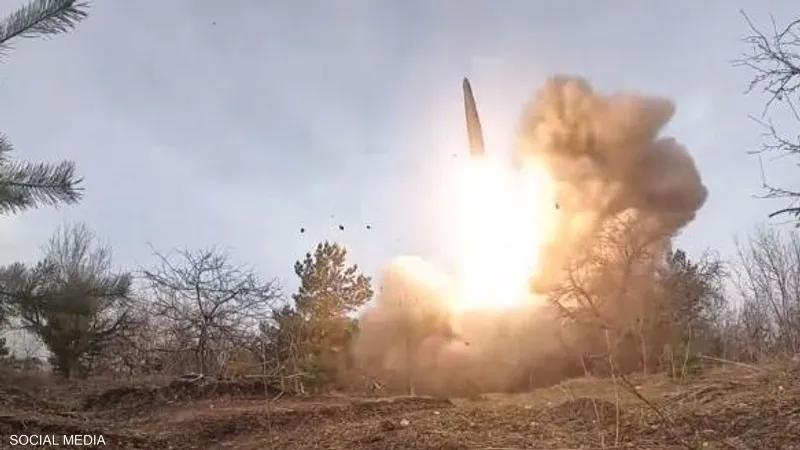 كيف يدمر صاروخ إسكندر الروسي يدمر بطارية ألاس 300 ألاوكرانية ؟