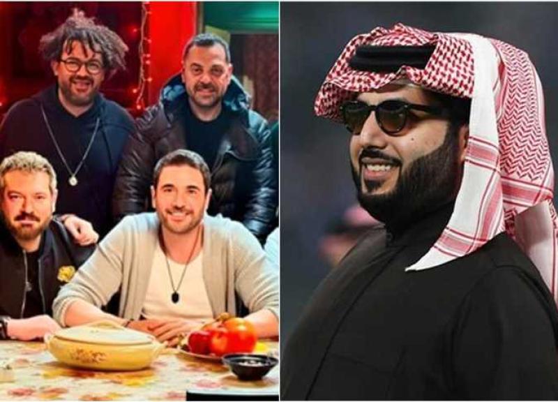 تركي آل الشيخ وصناع فيلم ولاد رزق 3