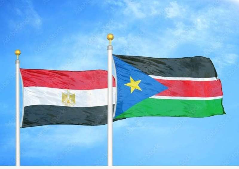 علم مصر وجنوب السودان