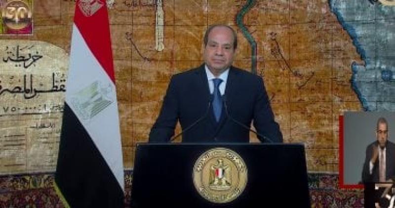 الرئيس السيسى: تحية إجلال واحترام لجميع شهداء الوطن وشعب مصر أصيل لا ينساهم