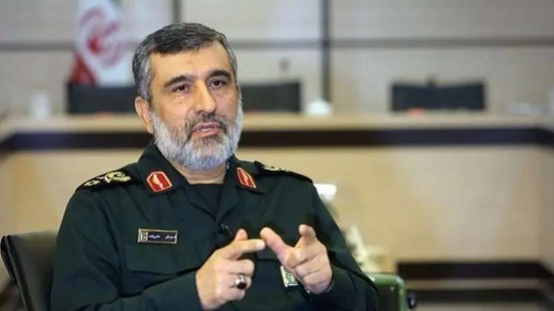 علي زادة قائد القوات الجوفضائية بالحرس الثوري الايراني