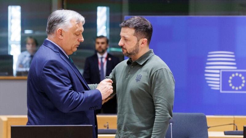 رئيس الوزراء المجر يصل إلى كييف ويلتقي زيلينسكي