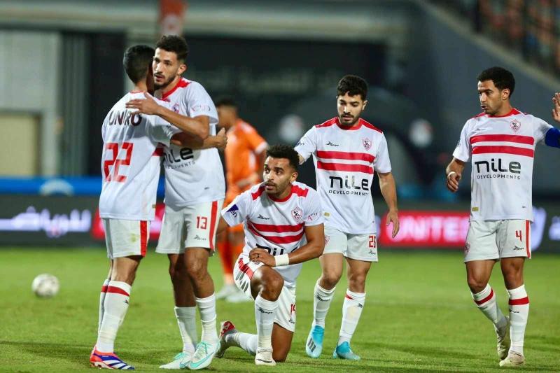 الزمالك يسجل هدف التقدم ضد الداخلية في الدوري المصري