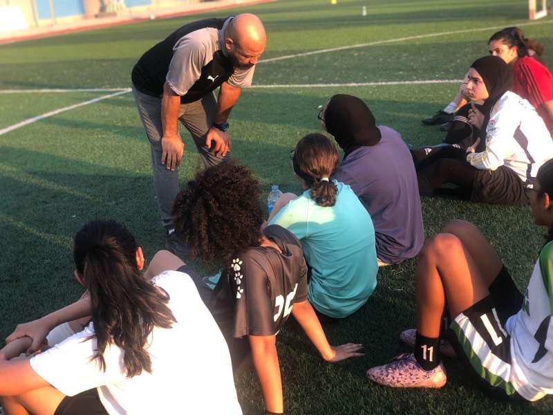 نجاح أول أيام اختبارات فرق كرة القدم النسائية سيراميكا كليوباترا ”صور”
