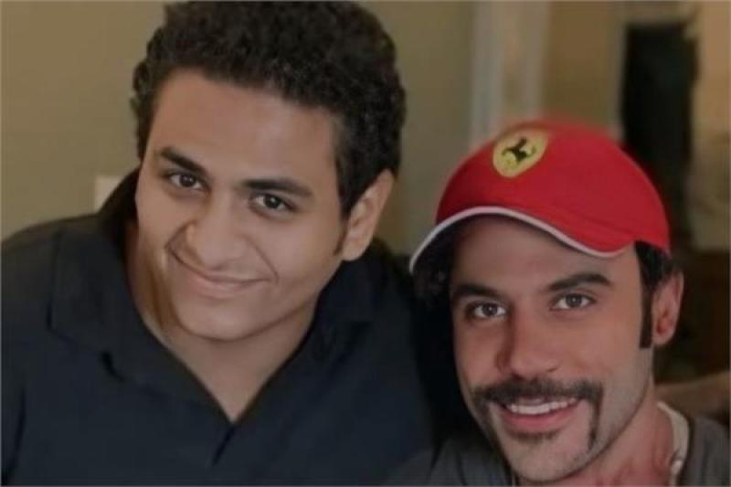 محمد إمام والمؤلف محمد صلاح عزب