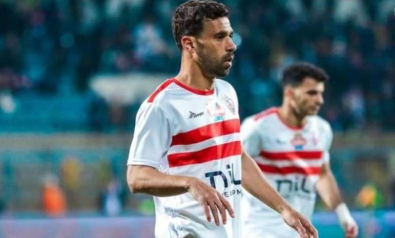 تدريبات خاصة لعبدالله السعيد في مران الزمالك قبل مواجهة الداخلية