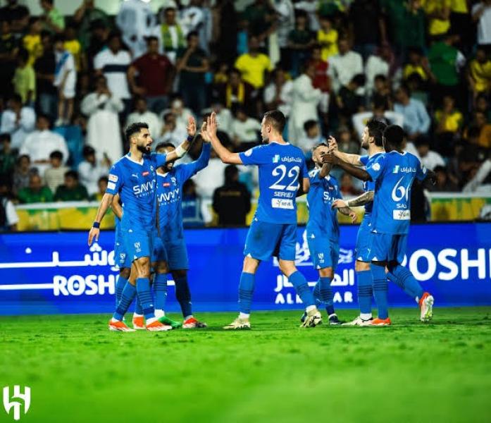 موعد مباراة الهلال أمام ضمك في الدوري السعودي