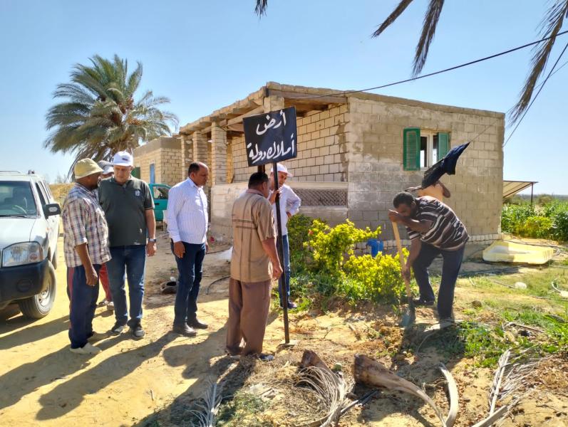 البحيرة: استرداد 5 قطع أراضي أملاك دولة بمساحة 1194 فدانا بوادى النطرون